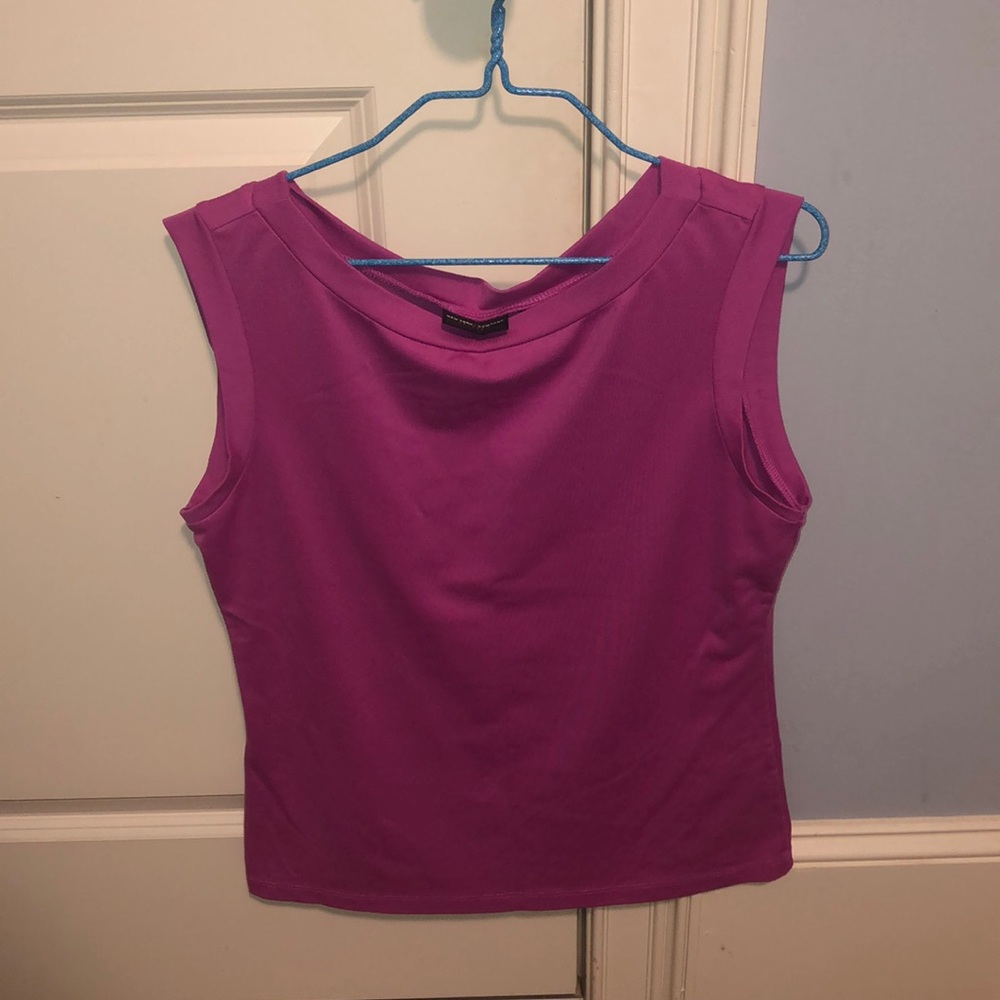 Purple New York and company sleeveless top